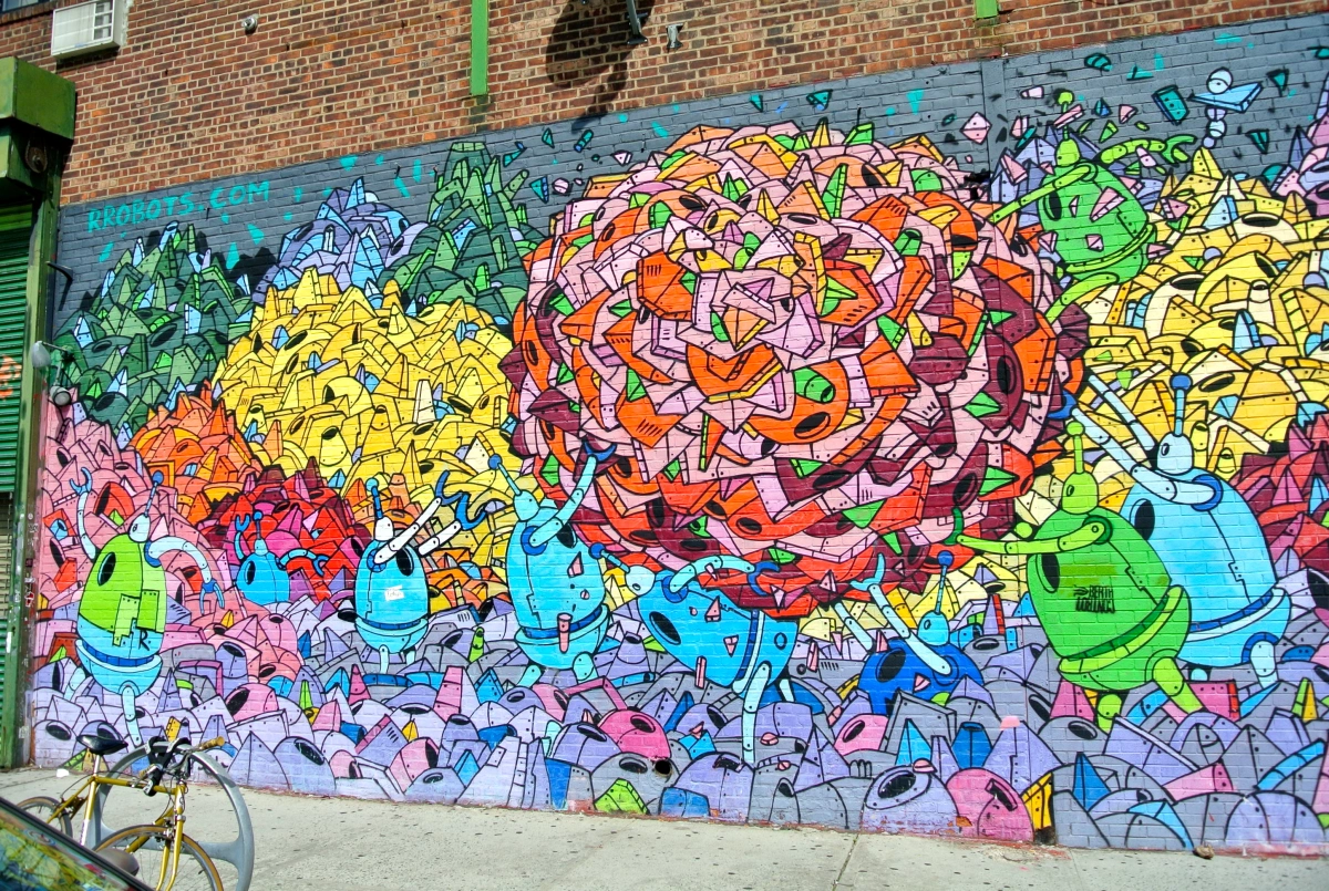 Mural Williamsburg, Brooklyn