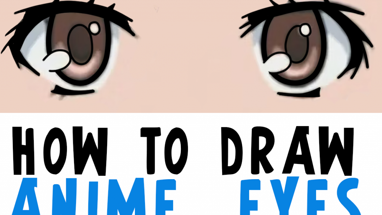 How to Draw Anime Male Eyes - Easy Drawing Tutorial For Kids