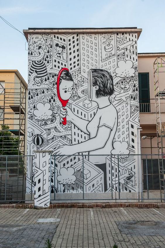 Millo creates a new piece for Memorie Urbane in Gaeta, Italy