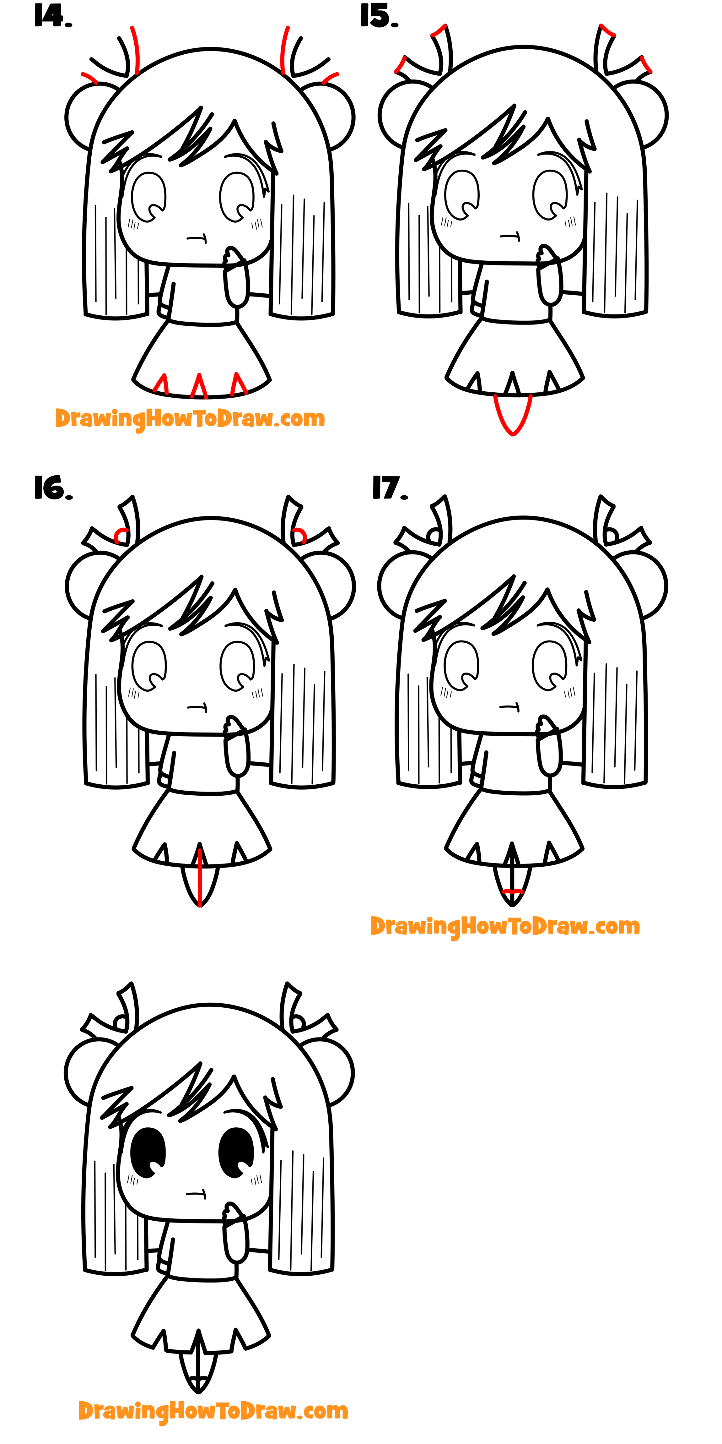 Drawing Cute Anime Girl, How To Draw Cute Anime Girl. My Dr…