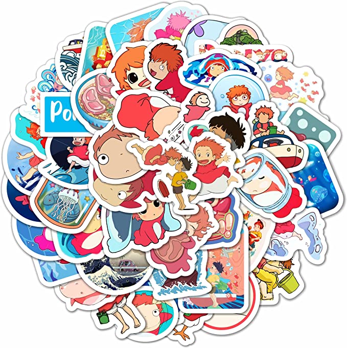 Ponyo stickers