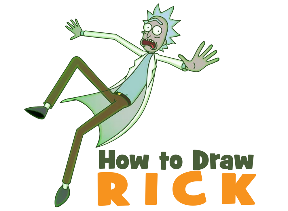 How to Draw Rick from Rick and Morty