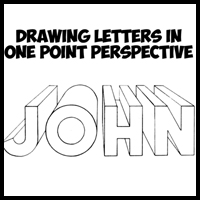 One Point Perspective Drawing Lessons : How to Draw Figures and ...