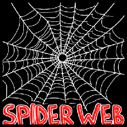 How to Draw Spiderwebs for Halloween