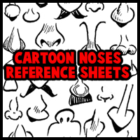 Cartoon Noses Reference Sheets
