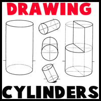 How to Draw Cylinders from All Different Angles and Positions