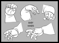 Drawing Baby Hands
