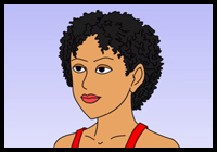 How To Draw Curly Hair And Afro Ethnic Hair Drawing Tutorials Drawing How To Draw People S Frizzy And Curly Hair Drawing Lessons Step By Step Techniques For Cartoons Illustrations