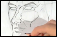 awing The Head - How To Draw Features In Perspective [Video]