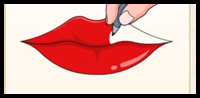 How to Draw Lips