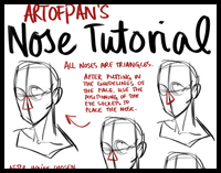 How to Draw a Nose and the Face: Drawing Tutorials & Drawing & How to
