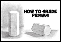 Adding Shadows and Graduation to Hexagonal Prisms