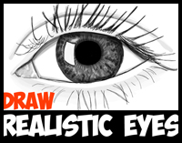 How to Draw Realistic Eyes with Step by Step Drawing Tutorial in Easy Steps